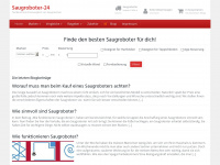 saugroboter-24.de Webseite Vorschau