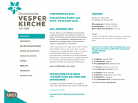 vesperkirche-am-see.de Webseite Vorschau