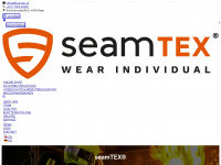 seamtex.at Webseite Vorschau