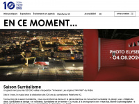 plateforme10.ch Webseite Vorschau