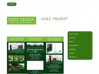 golf-traini.jimdo.com Webseite Vorschau