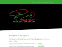 nightflight-helicoptershow.at Webseite Vorschau