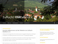 zuflucht-müllheim.de Webseite Vorschau