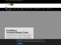 fussball-teamverwaltung.de Webseite Vorschau