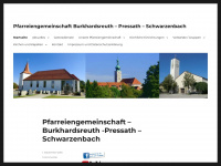 pfarreien-pressath.de Webseite Vorschau