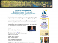 psychotherapie-loose.de Webseite Vorschau