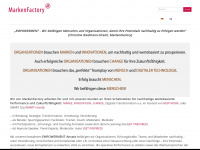 markenfactory.com Webseite Vorschau