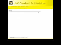 uhc84.ch Webseite Vorschau