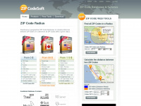zipcodesoft.com Webseite Vorschau