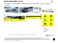 opel-schmid-miesbach.de Webseite Vorschau