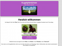 kugelpferdchen.de Webseite Vorschau