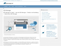 seamanager.net Webseite Vorschau