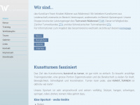 kunstturnen-waedenswil.ch Webseite Vorschau