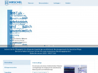hirschel-pflegedienste.de Webseite Vorschau
