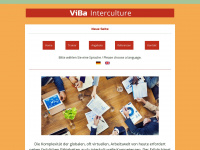 viba-interculture.de Webseite Vorschau