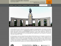 sowjetische-memoriale.de Webseite Vorschau