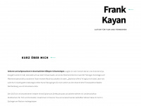 frankkayan.de Webseite Vorschau