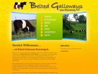 belted-galloways-rennsteig.de Webseite Vorschau