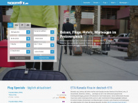 ticketfox.de Webseite Vorschau
