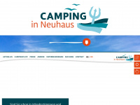 camping-neuhaus.de Webseite Vorschau