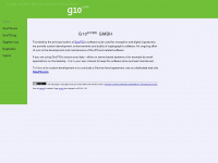 g10code.de Webseite Vorschau