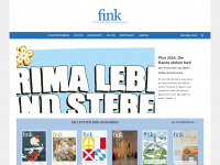 fink-magazin.de Webseite Vorschau