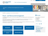 rrm.univie.ac.at Webseite Vorschau