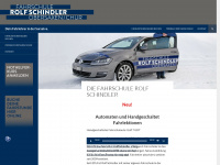 fahrschule-rolfschindler.ch Webseite Vorschau