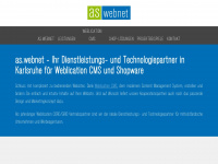 as-webnet.de Webseite Vorschau