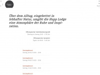 hupplodge.ch Webseite Vorschau