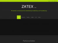 zatex.ch Webseite Vorschau