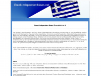 greekindependentnews.net Webseite Vorschau