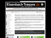 eisenbach-waffenschrank.de Webseite Vorschau