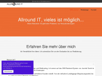 allroundit.ch Webseite Vorschau