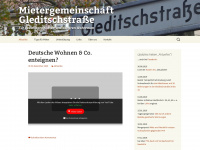 gleditschstrasse.de Webseite Vorschau