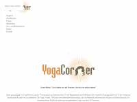 yogacorner.ch Webseite Vorschau