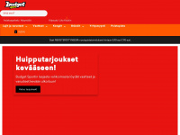 budgetsport.fi Webseite Vorschau