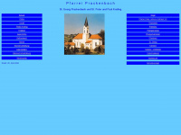 pfarrei-prackenbach.de Webseite Vorschau