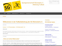 sgweinstadt-fussball.de Thumbnail