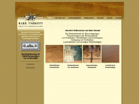 bark-parkett.de Webseite Vorschau