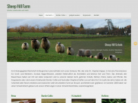 sheephillfarm.de Webseite Vorschau