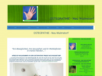osteopathie-neuwulmstorf.de Webseite Vorschau