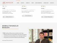 kanzlei-braeuer.com Webseite Vorschau