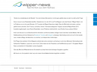 wipper-news.de Webseite Vorschau