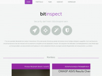 bitinspect.de Webseite Vorschau