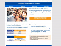 reisegruppen-versicherung.de Webseite Vorschau