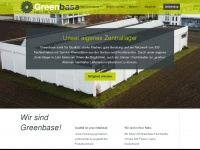 greenbase.de Webseite Vorschau