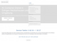 container-bauer.de Webseite Vorschau