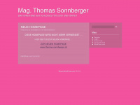 thomassonnberger.wordpress.com Webseite Vorschau