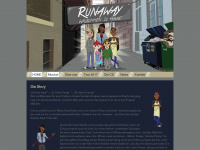 runaway-musical.de Webseite Vorschau